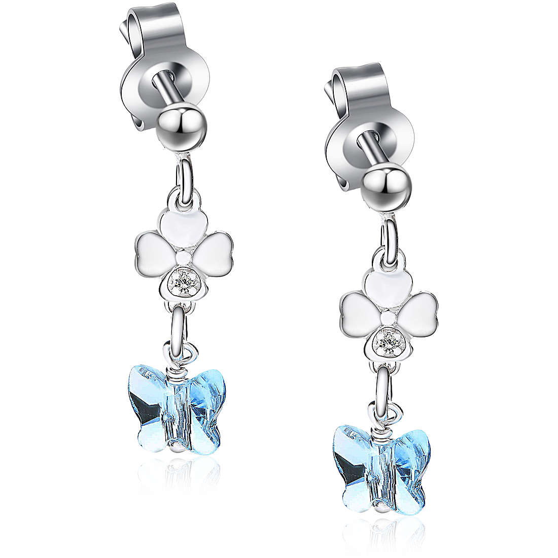 ear-rings girl's pendants GioiaPura 925 Silver WOM01651CTA
