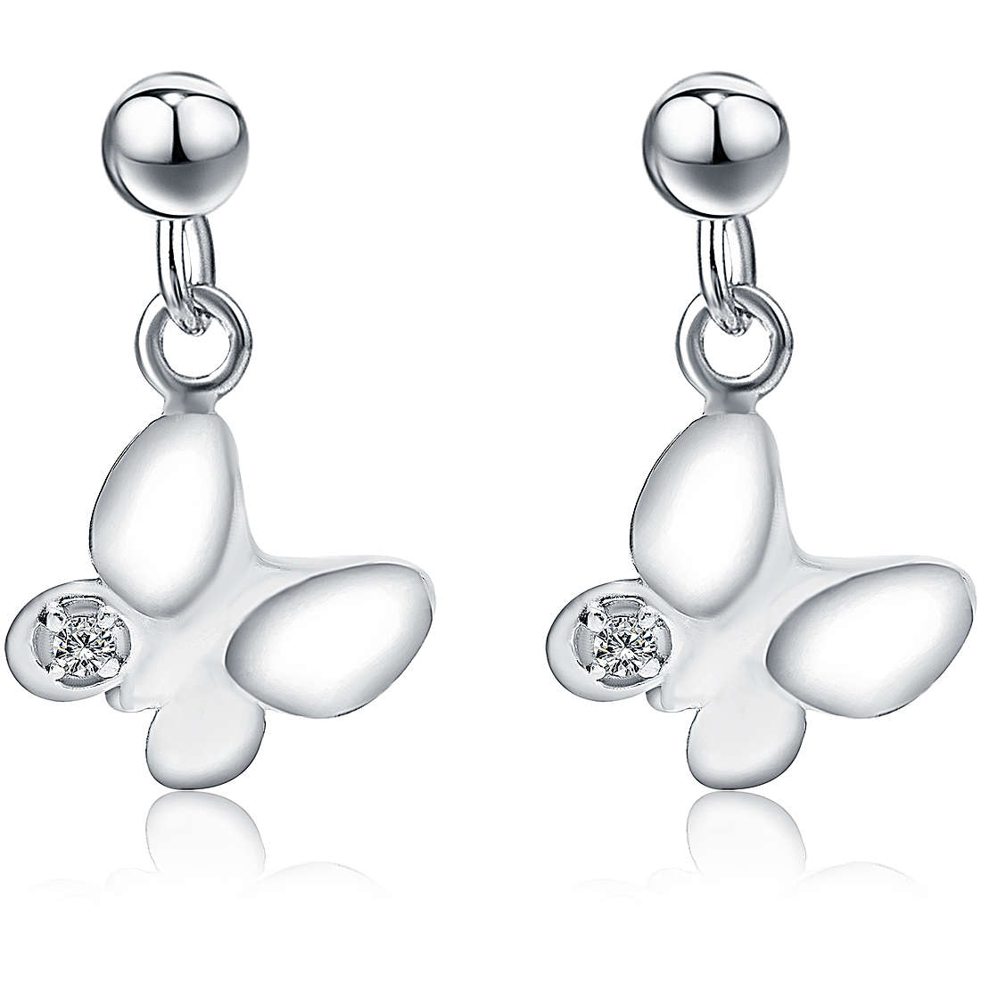 ear-rings girl's pendants GioiaPura Coccole 925 Silver WOM01506TA