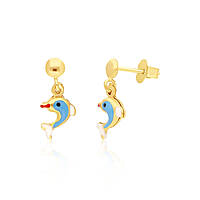 ear-rings girl's pendants GioiaPura Oro 375 9 kt Gold GP9-S173368