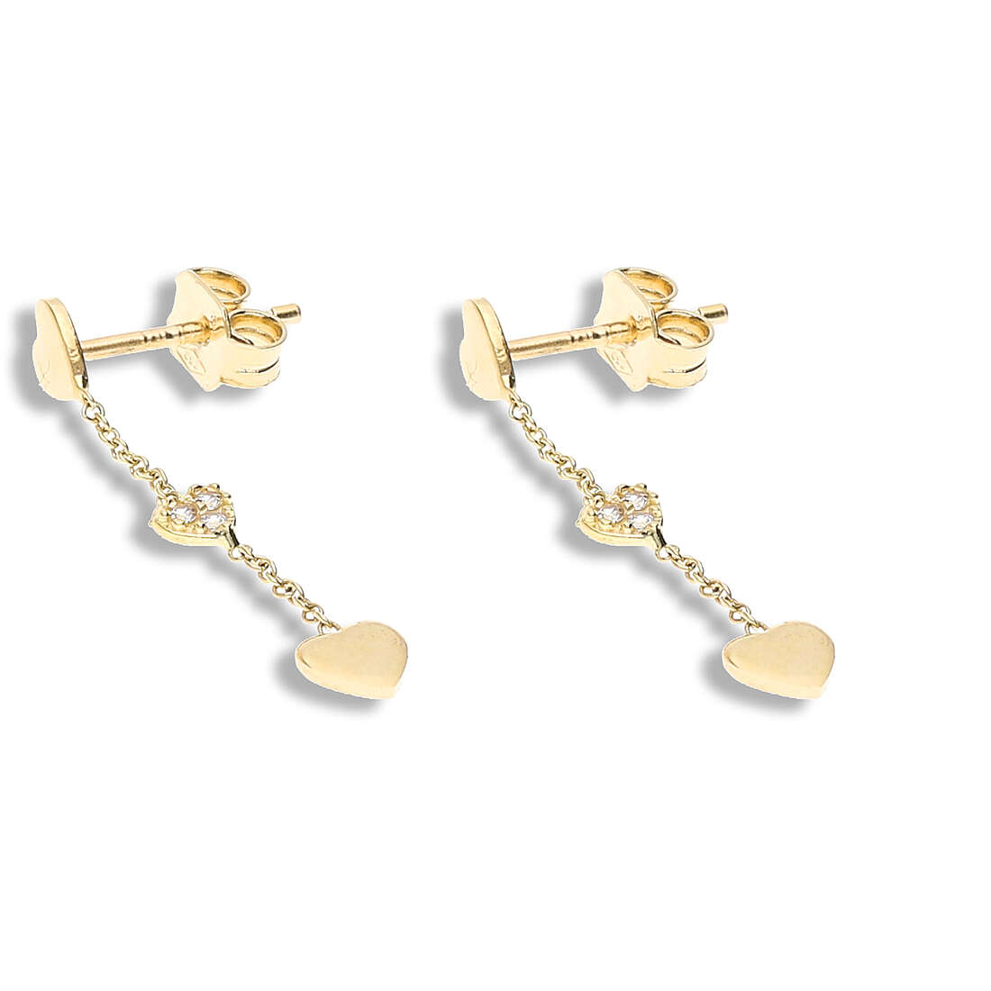 ear-rings girl's pendants GioiaPura Oro 750 18 kt Gold GP-S150530