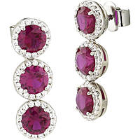 ear-rings jewel 925 Silver woman jewel Crystals OR827R