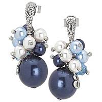 ear-rings jewel 925 Silver woman jewel Pearls, Crystals ROR014B