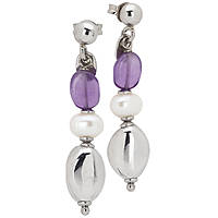 ear-rings jewel 925 Silver woman jewel Pearls OR744