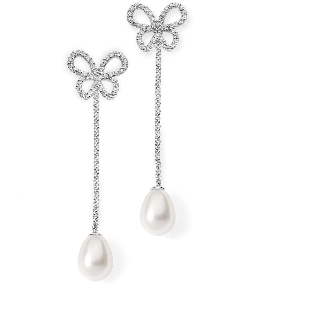 ear-rings jewel 925 Silver woman jewel Pearls ORA 111
