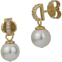 ear-rings jewel 925 Silver woman jewel Pearls, Zircons OR636D