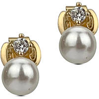 ear-rings jewel 925 Silver woman jewel Pearls, Zircons OR777D