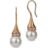 ear-rings jewel 925 Silver woman jewel Pearls, Zircons OR786RS