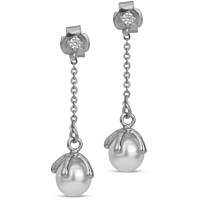 ear-rings jewel 925 Silver woman jewel Pearls, Zircons OR788
