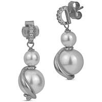 ear-rings jewel 925 Silver woman jewel Pearls, Zircons OR791