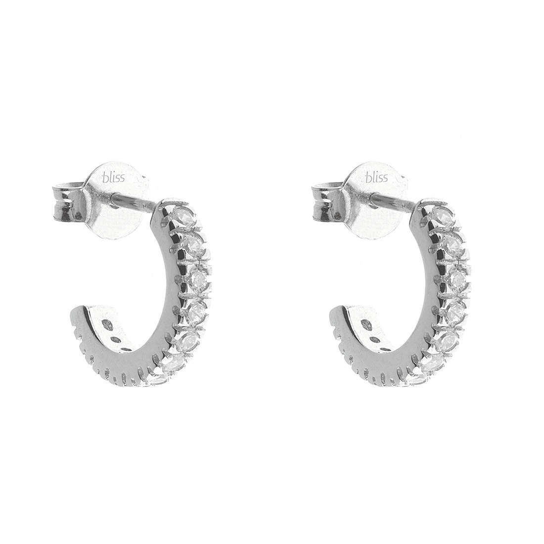 ear-rings jewel 925 Silver woman jewel Zircons 20077600