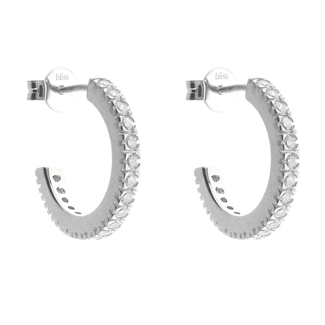 ear-rings jewel 925 Silver woman jewel Zircons 20077601