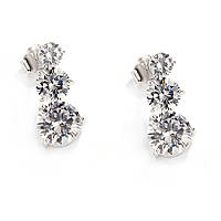 ear-rings jewel 925 Silver woman jewel Zircons J5388