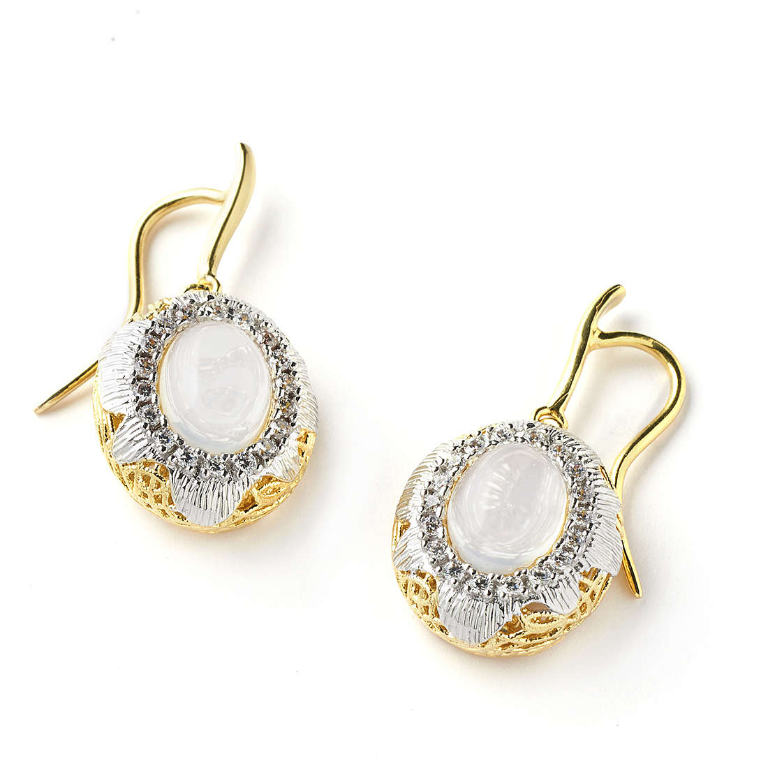 ear-rings jewel 925 Silver woman jewel Zircons J5680
