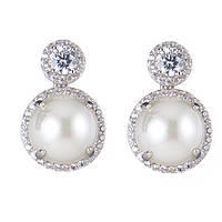 ear-rings jewel 925 Silver woman jewel Zircons J6259