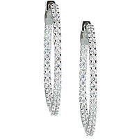 ear-rings jewel 925 Silver woman jewel Zircons J6530