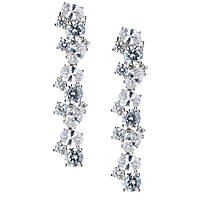 ear-rings jewel 925 Silver woman jewel Zircons J6535