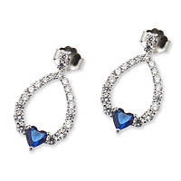 ear-rings jewel 925 Silver woman jewel Zircons J7141