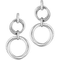 ear-rings jewel 925 Silver woman jewel Zircons OR712