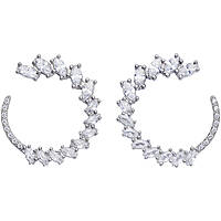 ear-rings jewel 925 Silver woman jewel Zircons ORA 201