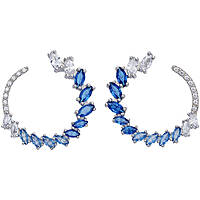 ear-rings jewel 925 Silver woman jewel Zircons ORA 202