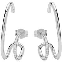 ear-rings jewel 925 Silver woman jewel Zircons RZBI46
