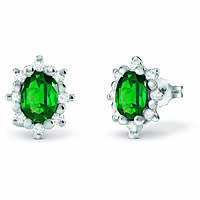 ear-rings jewel Gold woman jewel Diamond, Emerald 20092762