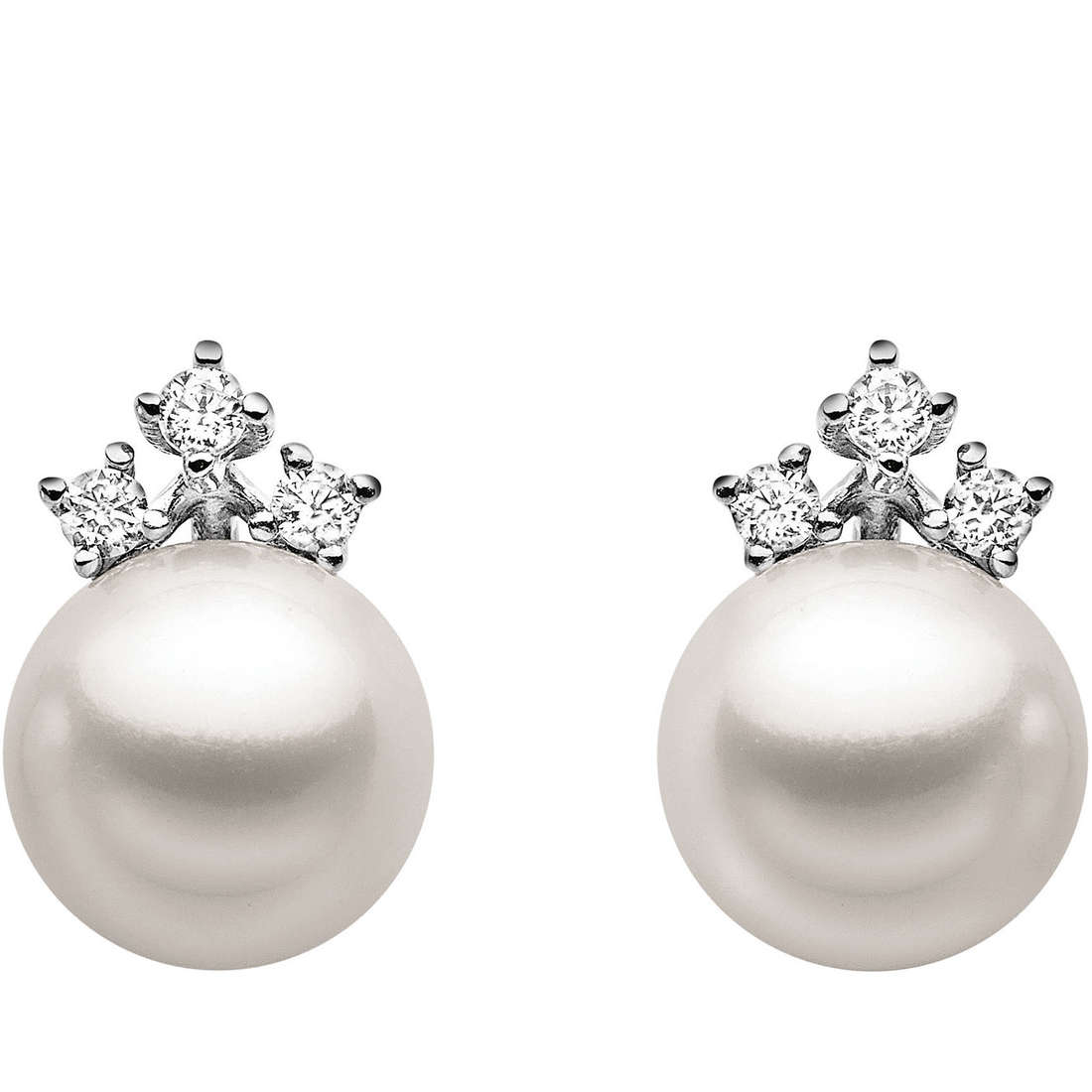 ear-rings jewel Gold woman jewel Diamond, Pearls ORP 477