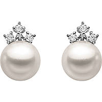 ear-rings jewel Gold woman jewel Diamond, Pearls ORP 477