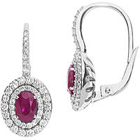 ear-rings jewel Gold woman jewel Diamond, Ruby ORB 945