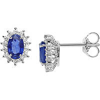 ear-rings jewel Gold woman jewel Sapphire, Diamond ORB 1022