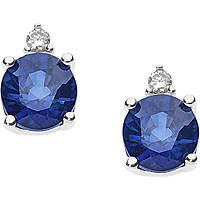 ear-rings jewel Gold woman jewel Sapphire, Diamond ORB 880