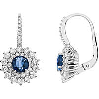 ear-rings jewel Gold woman jewel Sapphire, Diamond ORB 949