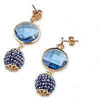 ear-rings jewel Jewellery woman jewel Aquamarine J7775