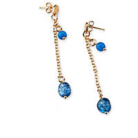 ear-rings jewel Jewellery woman jewel Aquamarine J7781