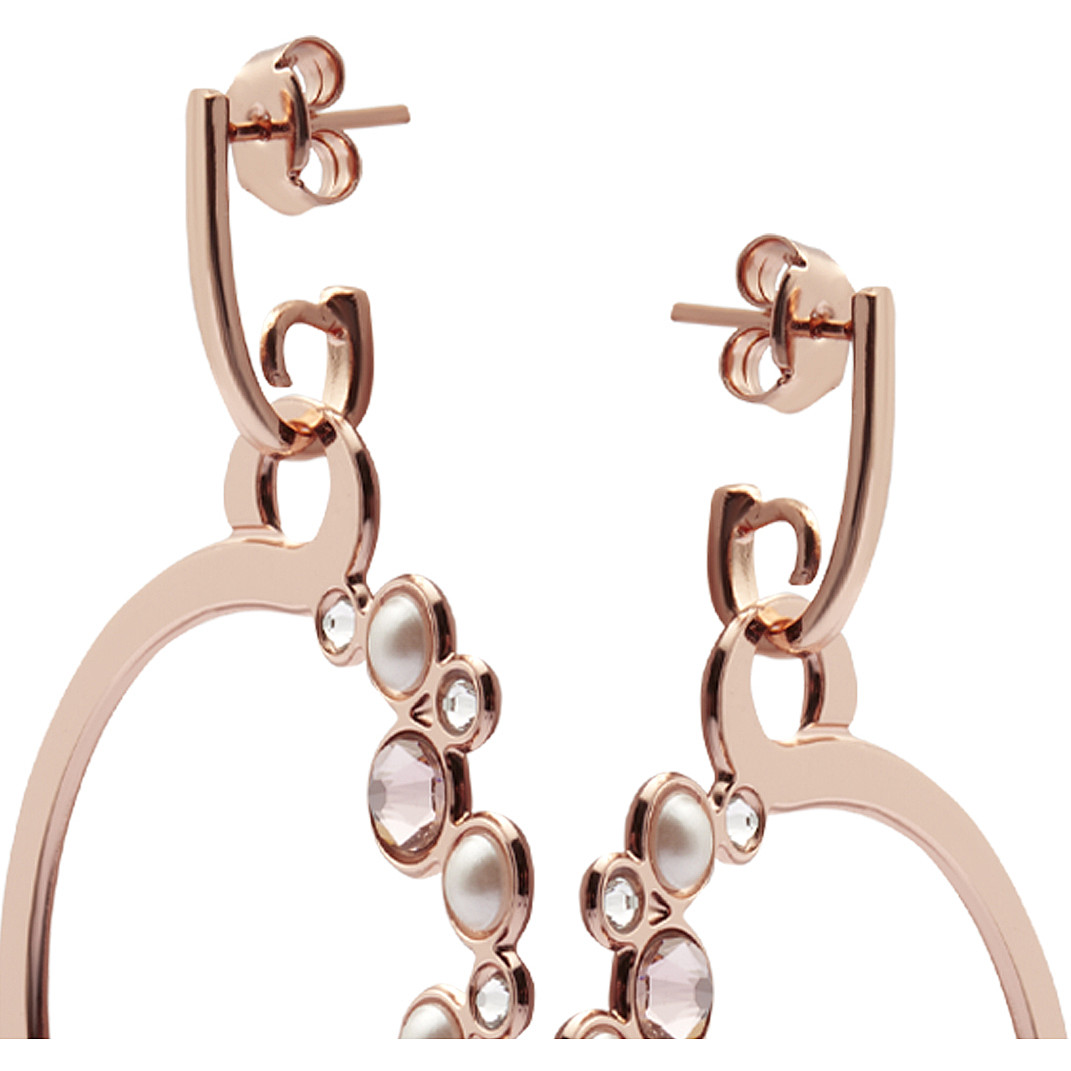 ear-rings jewel Jewellery woman jewel Crystals XOR547RS