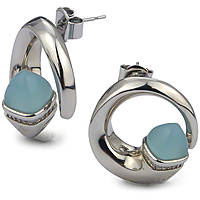 ear-rings jewel Jewellery woman jewel Zircons, Crystals KOR023A