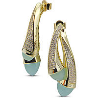 ear-rings jewel Jewellery woman jewel Zircons, Crystals KOR027DA
