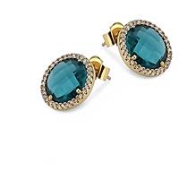 ear-rings jewel Jewellery woman jewel Zircons, Crystals XOR638D