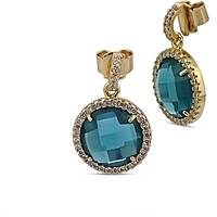 ear-rings jewel Jewellery woman jewel Zircons, Crystals XOR639D