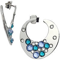 ear-rings jewel Jewellery woman jewel Zircons, Crystals XOR643