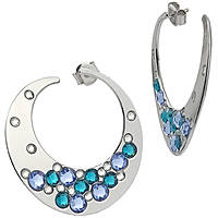 ear-rings jewel Jewellery woman jewel Zircons, Crystals XOR645