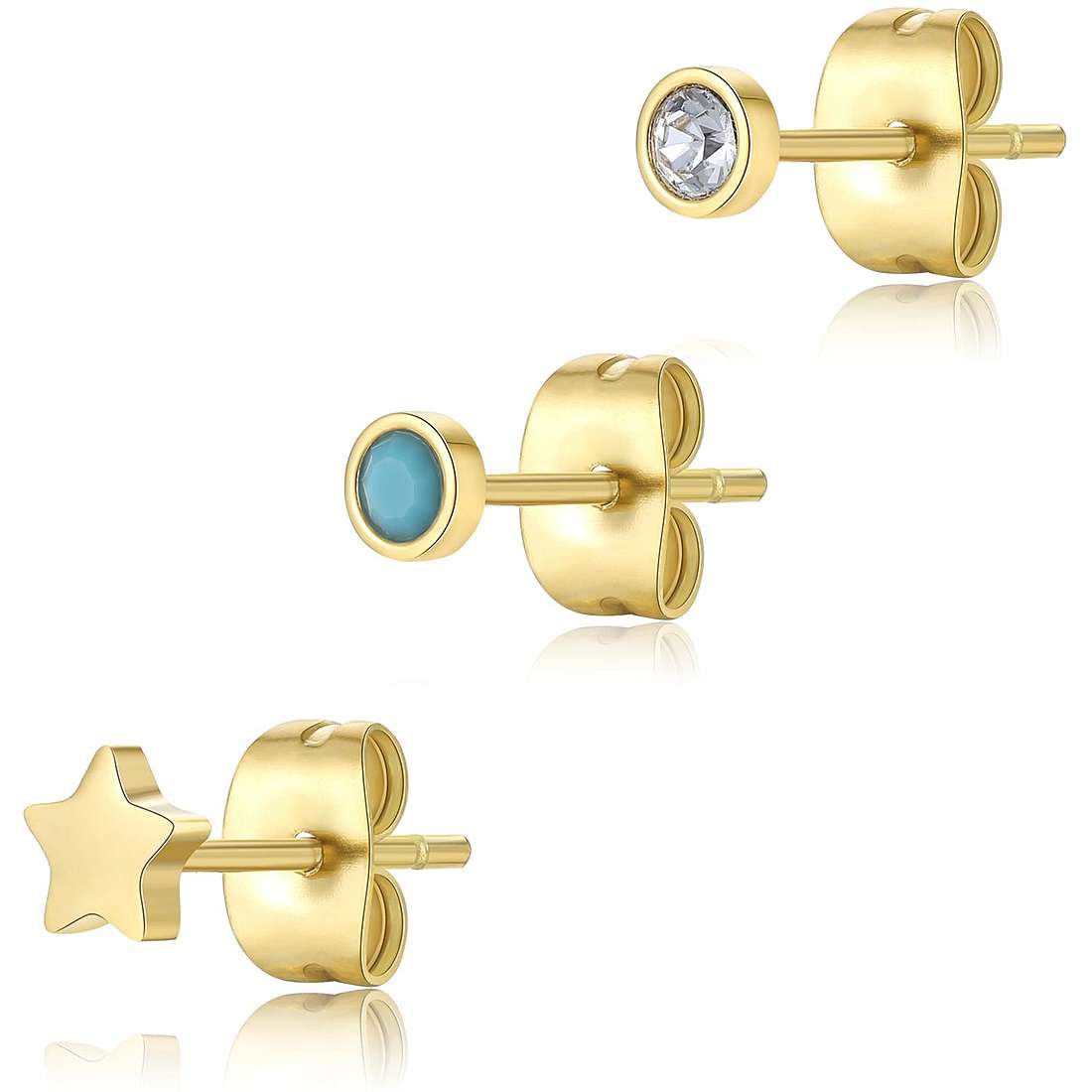 ear-rings jewel Steel woman jewel Crystals SCK167