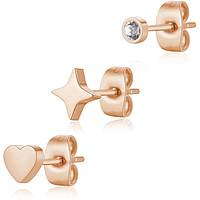 ear-rings jewel Steel woman jewel Crystals SCK171