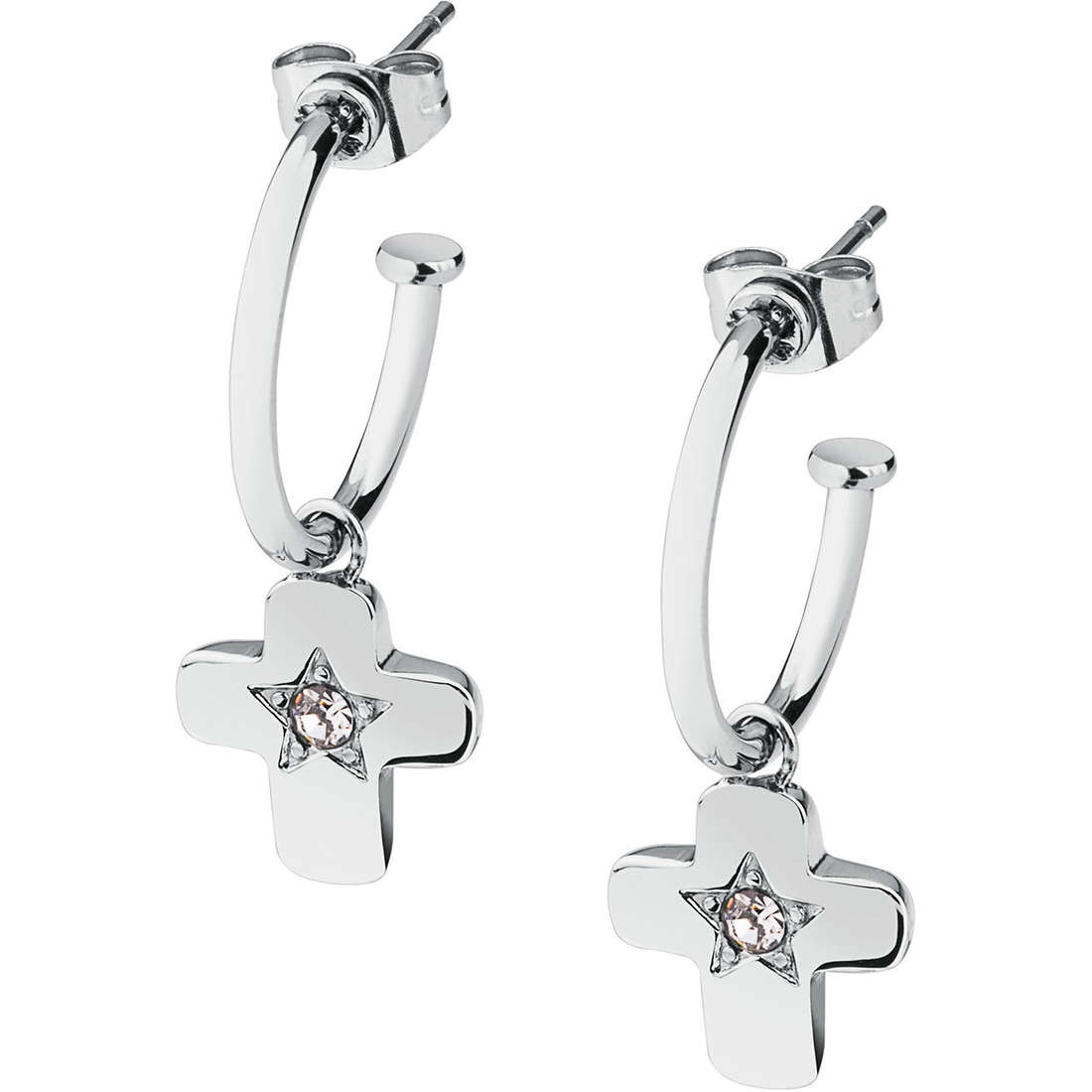 ear-rings jewel Steel woman jewel Crystals SRE40
