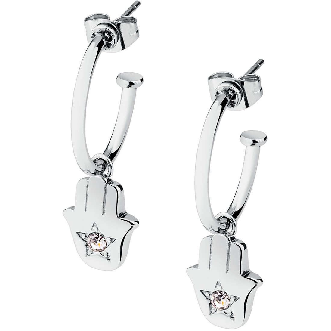 ear-rings jewel Steel woman jewel Crystals SRE42