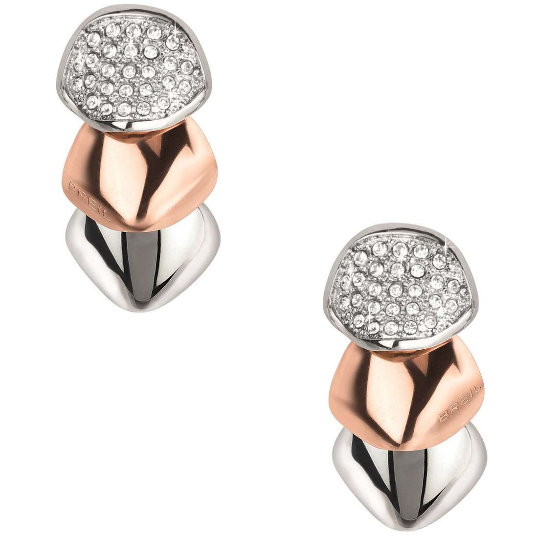 ear-rings jewel Steel woman jewel Crystals TJ2161