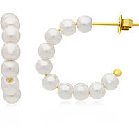 ear-rings jewel Steel woman jewel Pearls AC-O069G2