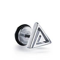ear-rings Steel man jewel Triangle TK-O096S