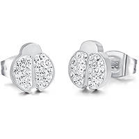 ear-rings Steel woman jewel Crystals LBOK958