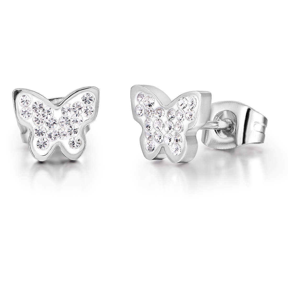 ear-rings Steel woman jewel Crystals LBOK961